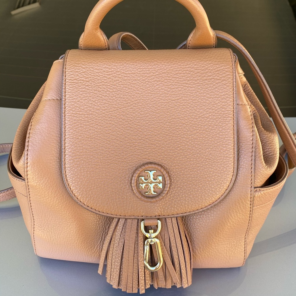 SOLD Tory Burch whipstitch backpack